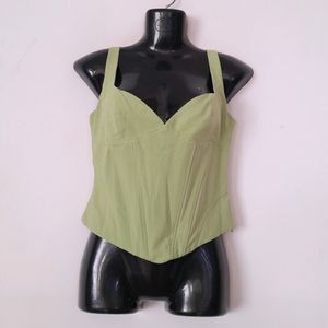 Light Green Casual Top (Women's)