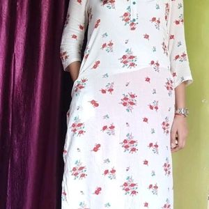 Floral Print Kurti