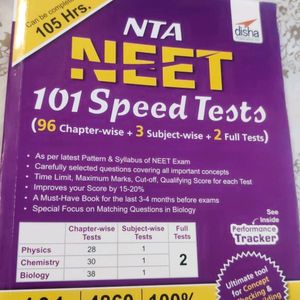 NTA NEET 101 Speed Tests