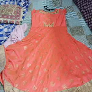 Banarasi Silk Long Kurtis