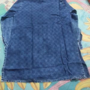 Blue Colour Kurta For Kids