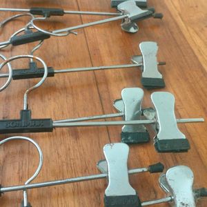 10 piece Strong Clip On Hangers