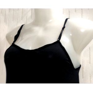 Black Fitted Top For women's