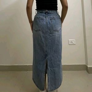 A Denim Skirt