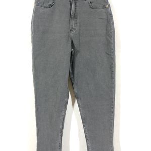 H&M Black Faded High Rise Casual Jeans (Women)