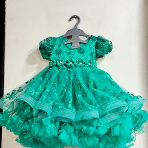 Sea Green Ball Gown