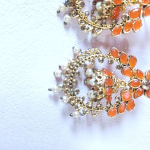 Orange Earings