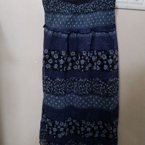 Dark Blue  Mini Dress