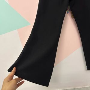 Black Flared Pants