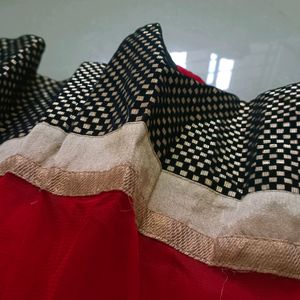 Red Anarkali