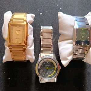 Pack Of 3 Watches Plus One Watch