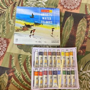 Packed Camel Artist Water Colors 18 Tubes