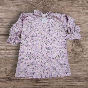 Pink Floral Top