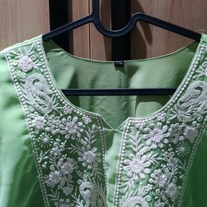 Green Tunic Top