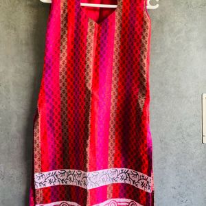 Maroon Short Kurti