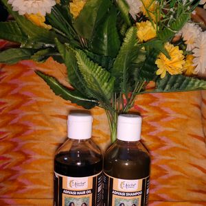 Adivasi Hair Oil And Shampoo Combo