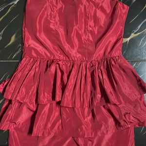 Red Party Wear Dress