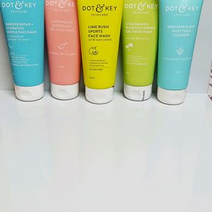 Combo of 4 Dot & key Face Wash