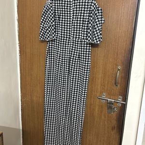 SHEIN Houndstooth Pattern Dress