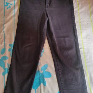 Black Straight Leg Jeans