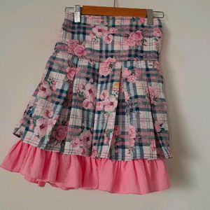 Girl Top Skirt Set