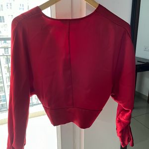 ZARA Red Top