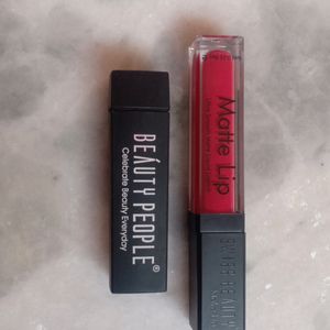 Matte Lipstick With 1 Free