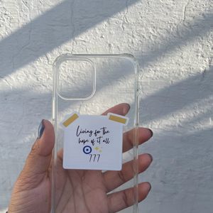 iPhone 12 Back Cover Clear