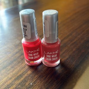 Pink Nail polish