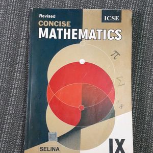 Revised Concise Mathematics For ICSE 9th Class