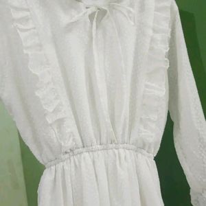 White Frill Tunic