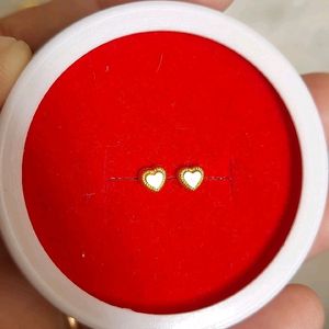 Beautiful New Heart Shape Studs