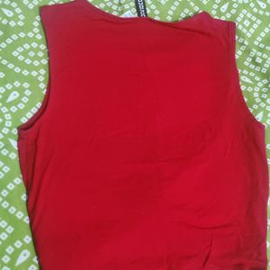 Red Crop Top Size -XS
