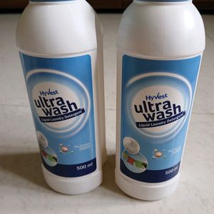 10 Bottles Of Hyvest Cloth Washing Liquid