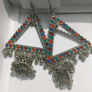 Pack Of 2 Long Earrings