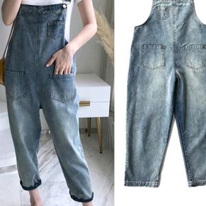 Pocket Pinafore Jeans