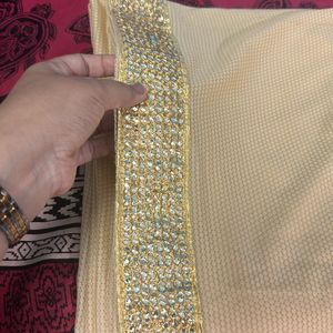 Golden Boder Saree