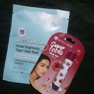 Lip Balm + Sheet Mask