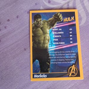 Marvel Avengers Heroes Card