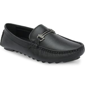 Soft And Comfortable Black Loafers