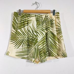 H&M Tropical Palm Printed Shorts