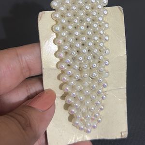 Ring And Pearl Hair Clip Combo