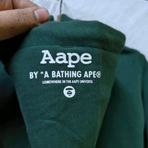 Aape By A Bathing Ape Men Patch Logo Hoodie