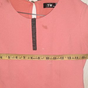 Pink Stylish Casual Top