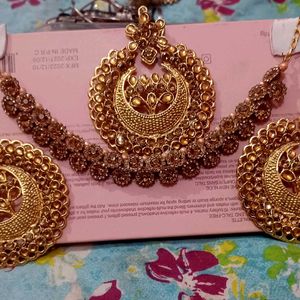 Golden Jwellery Set