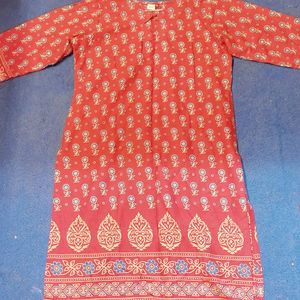 Red Kurti For Women