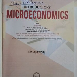 SANDEEP GARG Micro Economics Class 11th