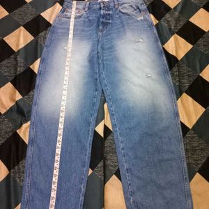 authentic pull&bear balloon fit denim