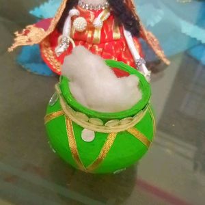 Matki Decoration Jhanki For Janmashtami