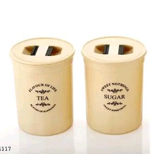 Tea Coffee Sugar Container 🫙 Pack Of 3